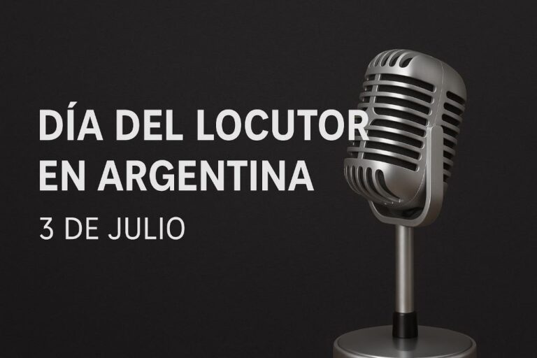 Día del Locutor en Argentina