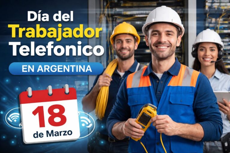 Día del Trabajador Telefónico en Argentina: historia, importancia y reconocimiento a quienes nos mantienen conectados.