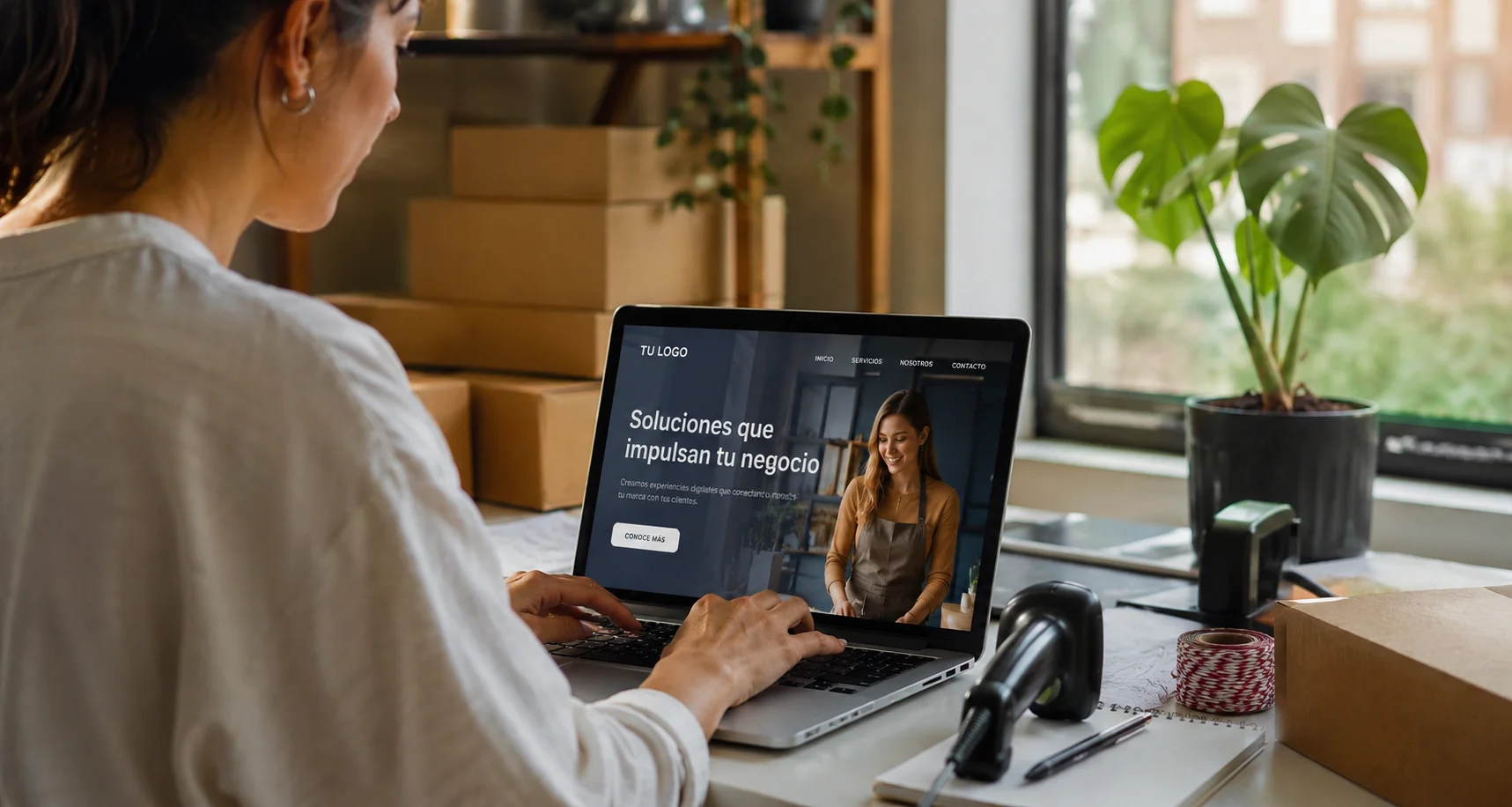 página web para emprendimientos